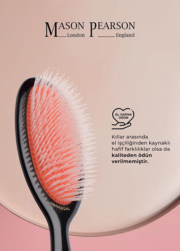 Mason Pearson Universal Nylon NU2 Dark Hair Brush - 2