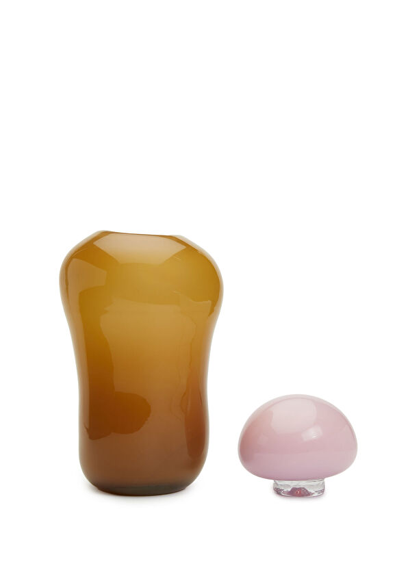 Helle Mardahl Bon Bon Mega Turuncu Pembe Cam Obje - 2