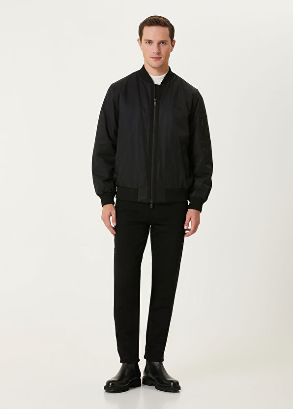 Beymen Club Black Bomber Coat - 4
