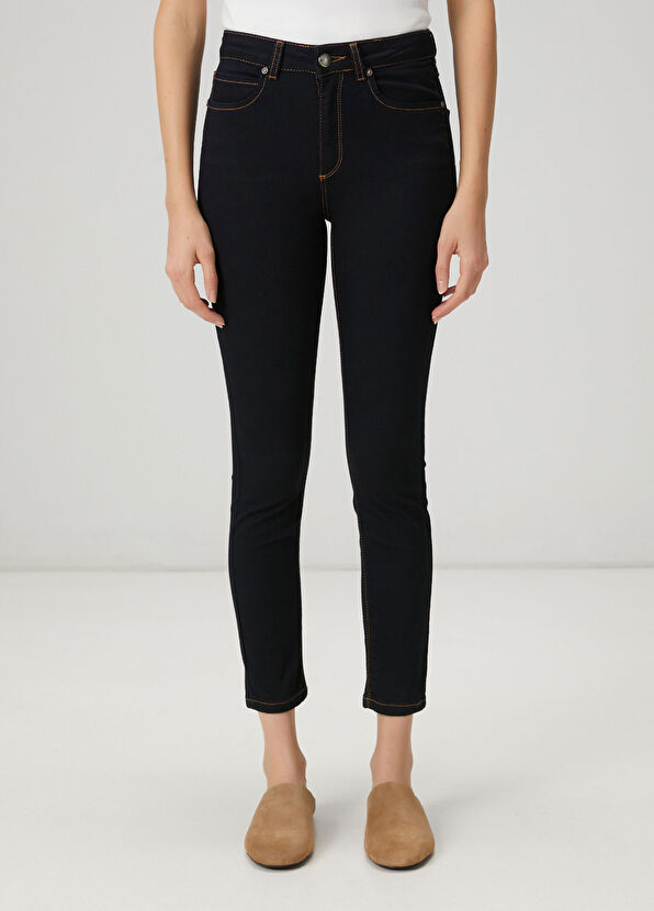 Beymen Club Lacivert Skinny Jean Pantolon - 2