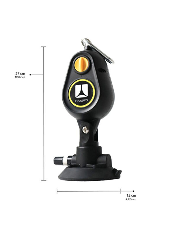 Rebuwo Vakumlu Multifunctional Rope Trainer Antrenman Halatı Egzersiz Aleti - 2