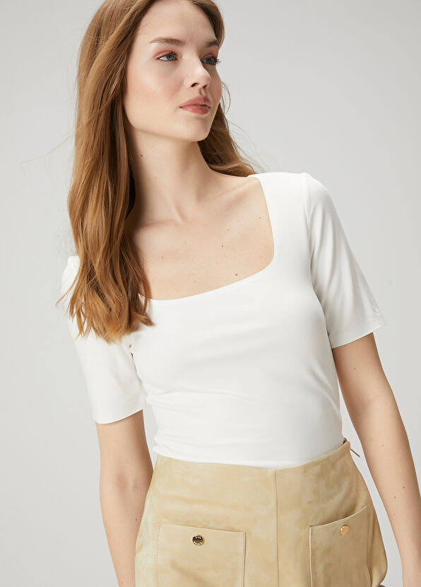 Beymen Club Kırık Beyaz Bluz - 2