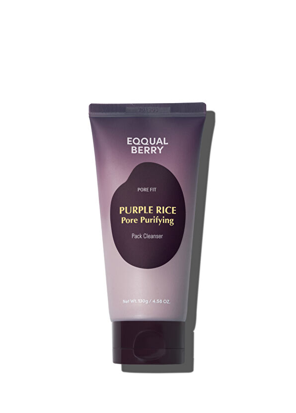 EqqualBerry Purple Rice Pore Purifying Pack Cleanser Large Anti-Pore Purifying Facial Cleanser 130 gr - 1