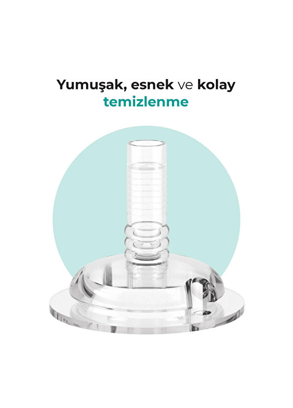 Mamajoo Yeşil Akıtmaz Antikolik 12 Ay+ Pipetli Alıştırma Bardağı 270 ml - 4