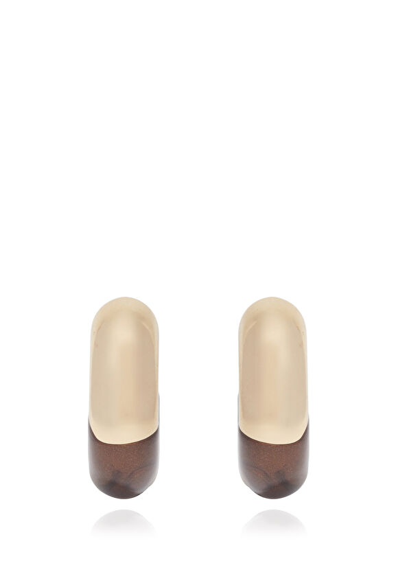 Beymen Club Gold Kahverengi Kadın Küpe - 2