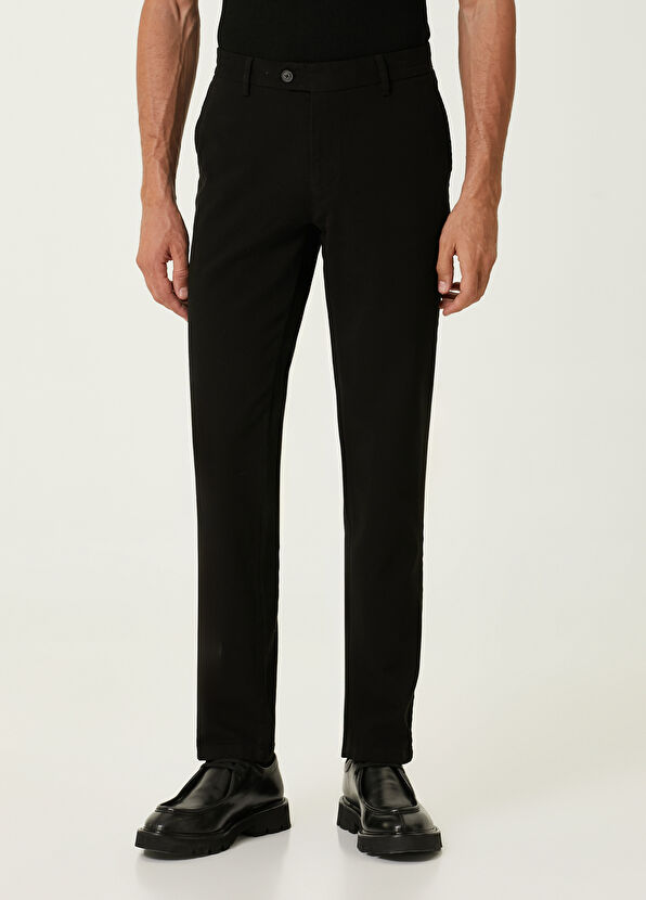Beymen Club Black Twill Sport Pants - 2