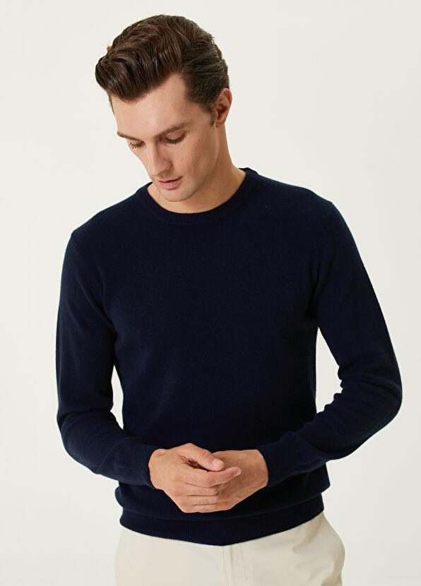 Beymen Club Lacivert Kaşmir Kazak - 2