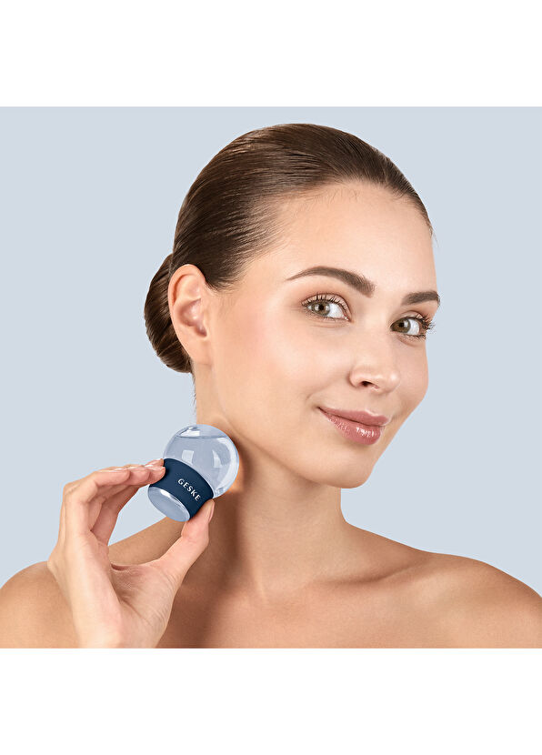 Geske Cool & Warm Face and Body Massager Lacivert 7'si 1 Arada Serin ve Sıcak Yüz ve Vücut Masaj Aleti - 4