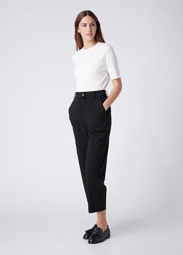 Beymen Club Off-White Short Sleeve Sweater - 4