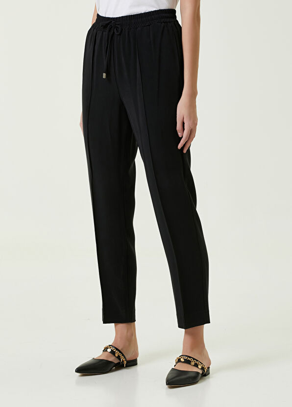 Beymen Club Black Ribbed Pajama Pants - 2