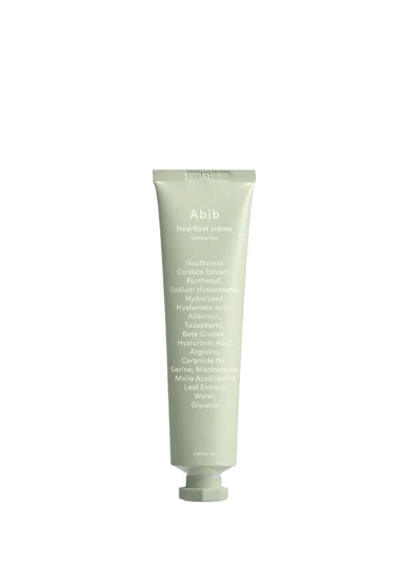 Abib Heartleaf Crème Calming Tube Soothing Face Cream 75 ml - 1