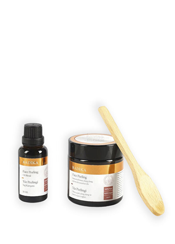 Radika Aromatherapy Arındırıcı & Onarıcı Doğal Yüz Peelingi 100 gr + 30 ml - 1