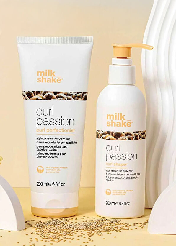 Milk Shake Curl Passion Enhancing Fluid Curly Hair Strengthening Gel Conditioner 200ml - 2