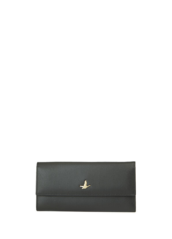 Beymen Club Large Siyah Kadın Deri Cüzdan - 1