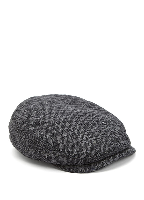 Stetson Antrasit Erkek İpek Şapka - 1
