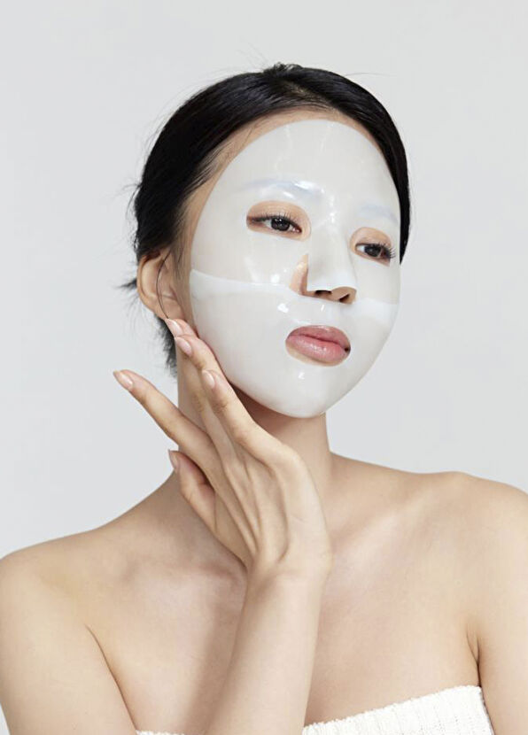 Dermal PDRN Vitamin ve Kolajen Eriyen Şeffaflaşan Nemlendirici Melting Yüz Maskesi Seti 3 x 34 gr  - 3