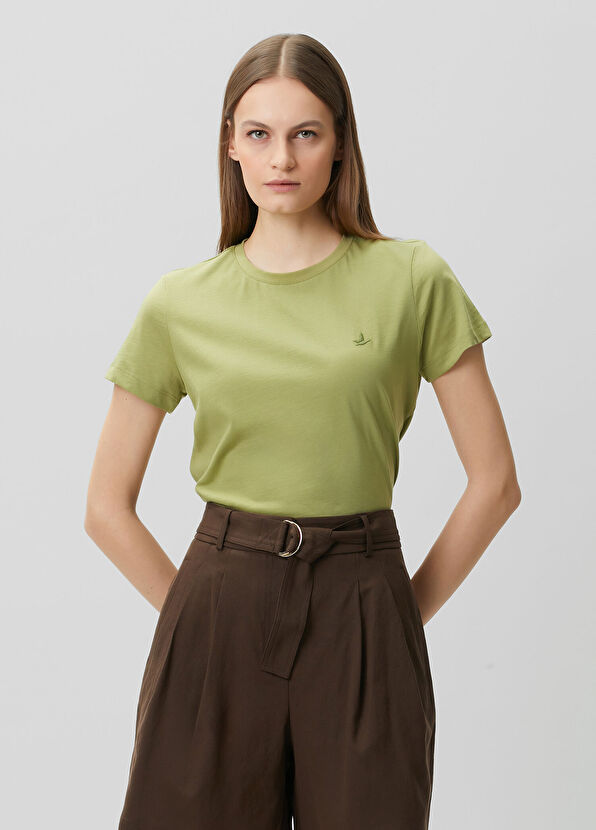 Beymen Club Oil Green T-Shirt - 1