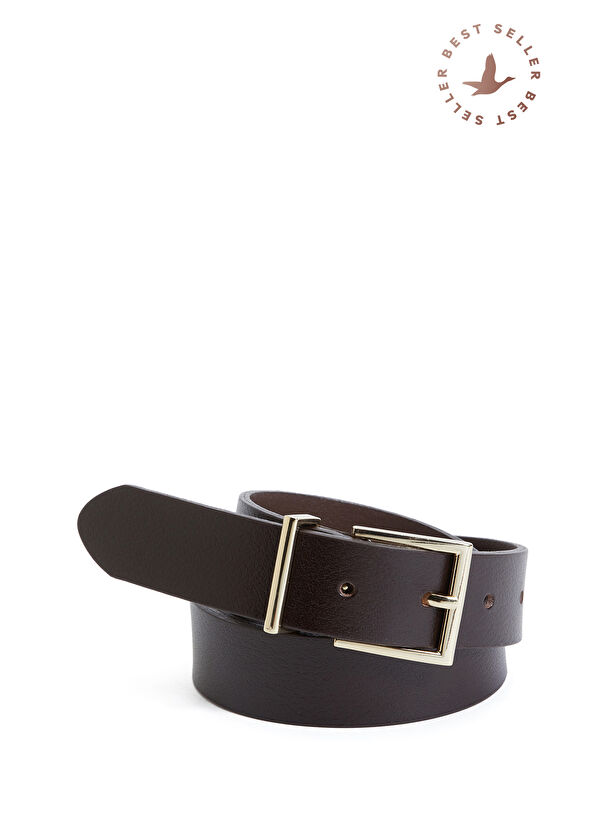 Beymen Club Kahverengi Kadın Deri Kemer - 1