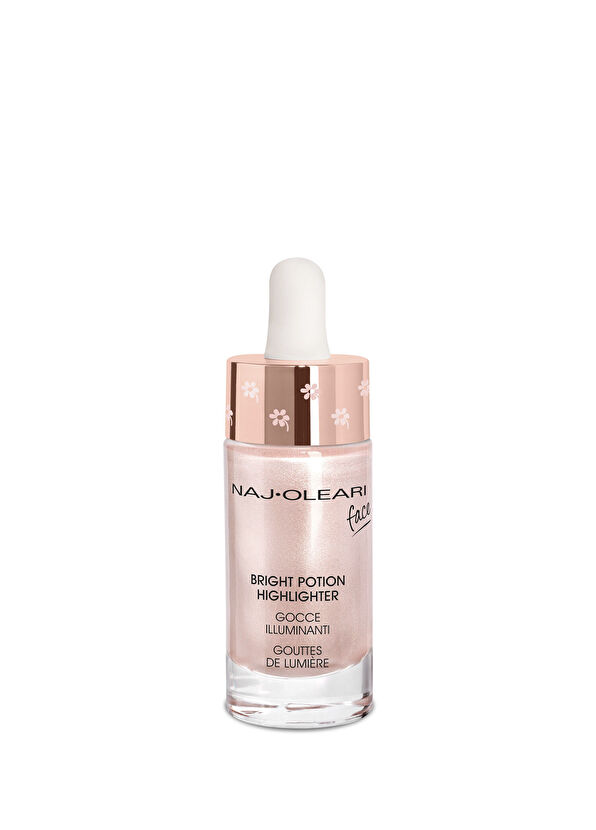 Naj Oleari Bright Potion Highlighter Rose Quartz Sedefli Pembe Aydınlatıcı - 1