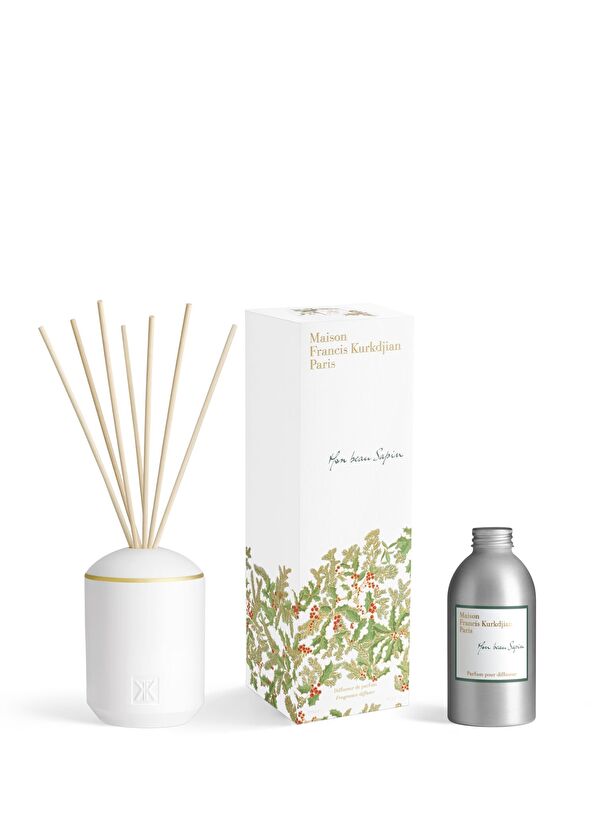 Maison Francis Kurkdjian Mon Beau Sapin Diffuser Set Vessel+Refill 300ml - 4