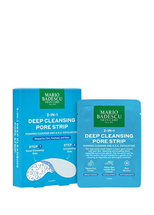Mario Badescu 2-İn-1 Deep Cleansing Pore Strips 6 Patches - 2