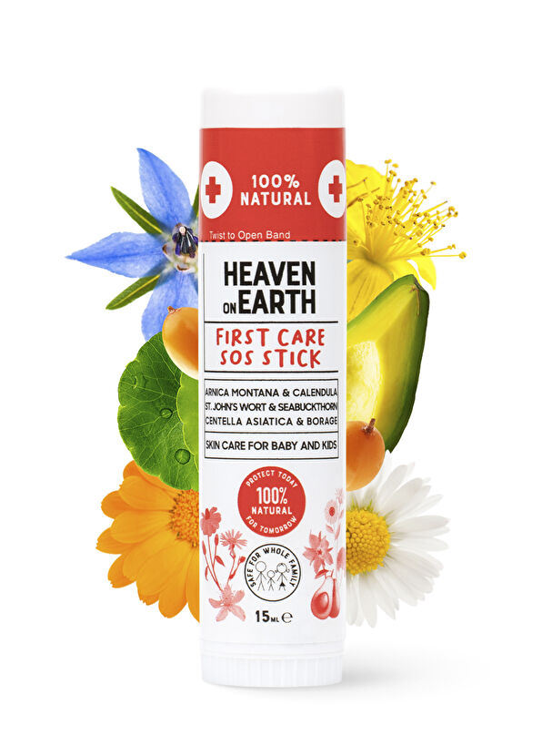 Heaven On Earth First Care Sos Stick %100 Doğal ve Organik İçerikli Anlık Yatıştırıcı Bebek Bakım Balmı - 2