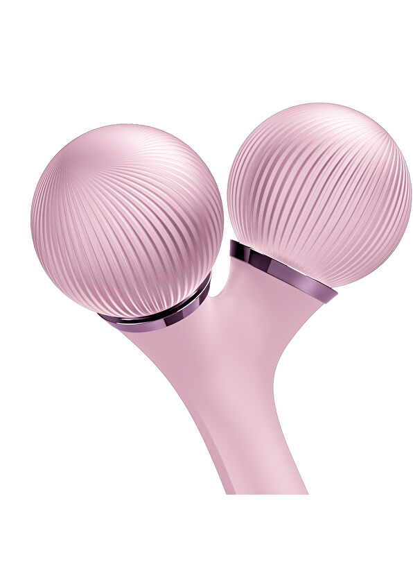Geske Sonic Facial & Body Roller Pembe Titreşimli Roller Yüz ve Vücut Şekillendirici Bakım Cihazı - 4