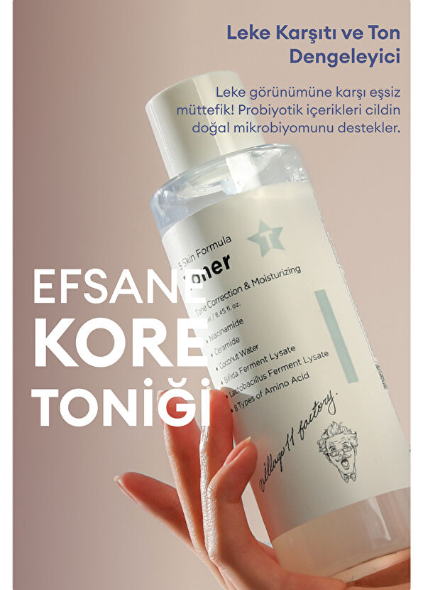 Village 11 Factory T Skin Formula Toner Ton Dengeleyici Yüz Toniği 250 ml - 2