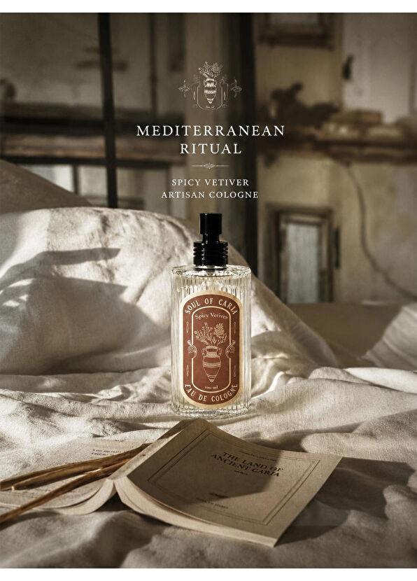 Soul of Caria Spicy Vetıver Artisan Kolonya 100 ml - 2