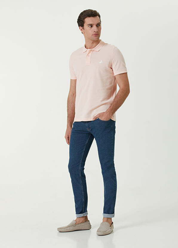 Beymen Club Slim Fit Koyu Mavi Organik Pamuk Jean Pantolon - 1