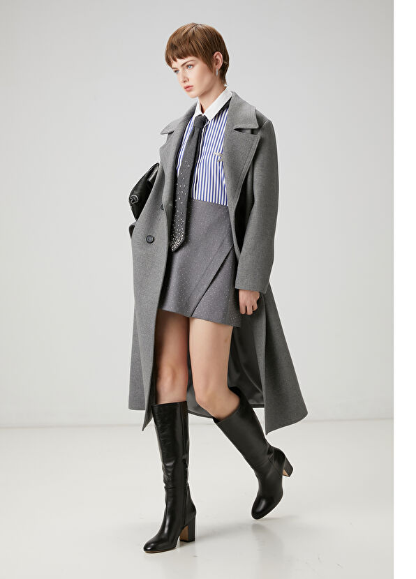 Beymen Club Blue And White Striped Shirt - 2