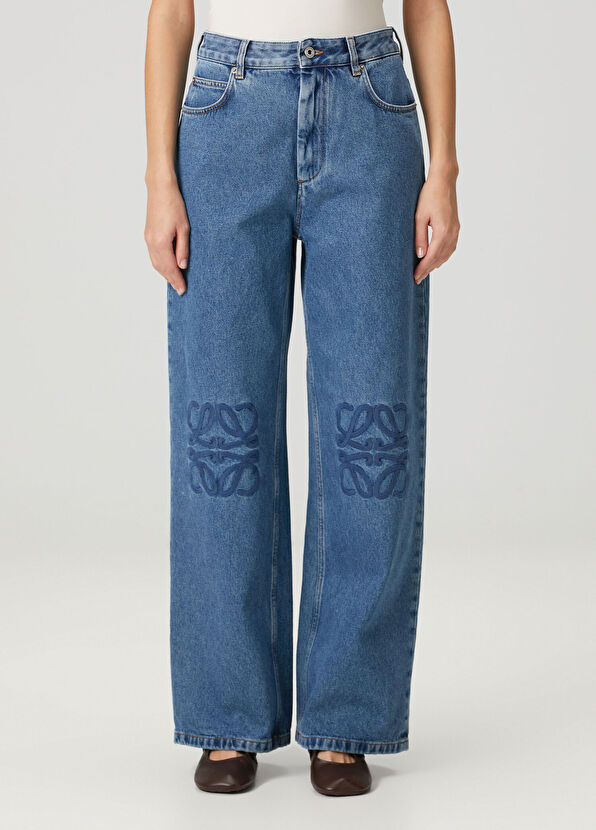 Anagram Baggy Mavi Jean Pantolon - Görsel 3