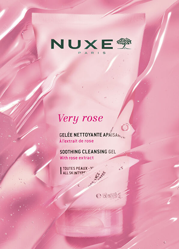 Nuxe Very Rose Yatıştırıcı Yüz Temizleme Jeli 150 ml - 3