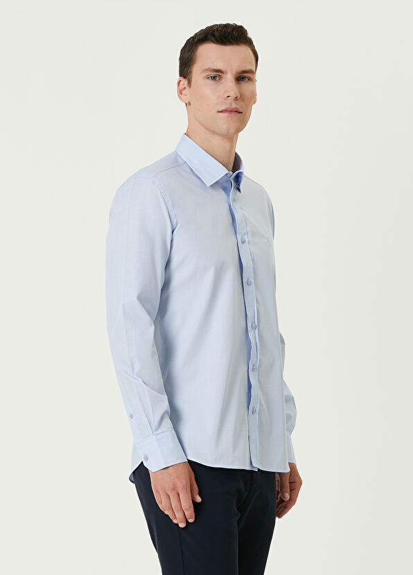 Beymen Club Slim Fit Blue Shirt - 2
