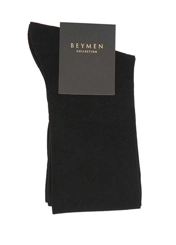 Siyah Erkek Bambu Çorap - Görsel 2