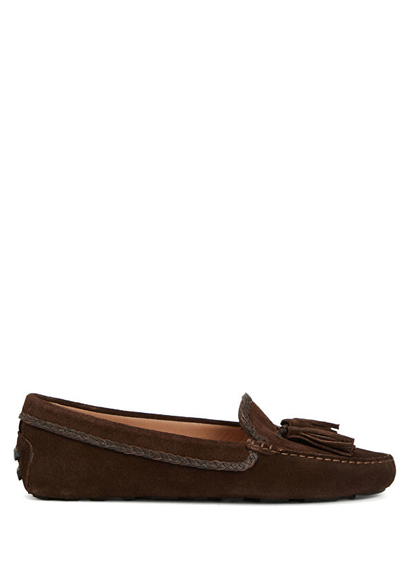 Beymen Club Brown Women's Leather Loafer - 1