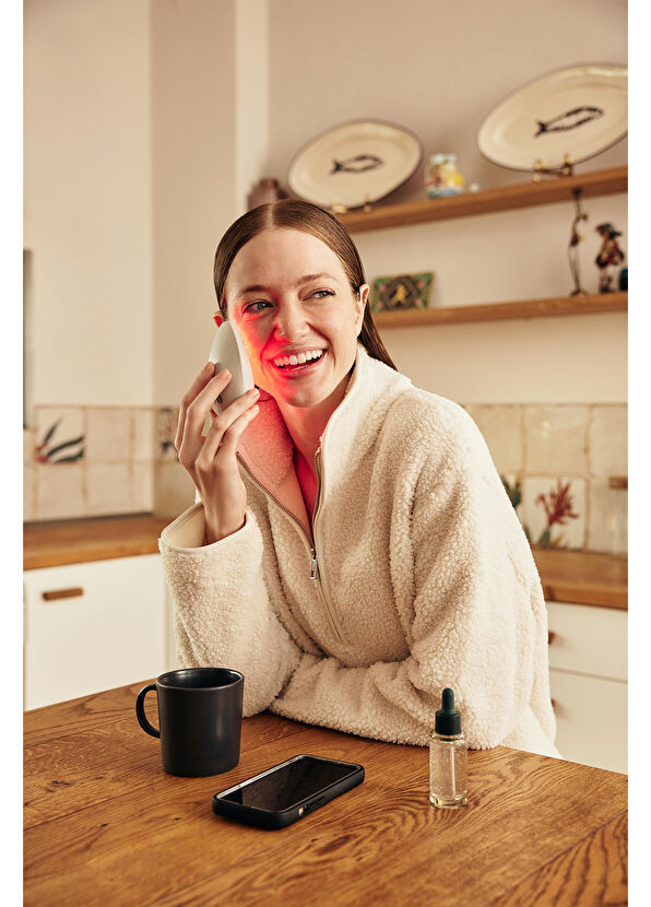 İyo Led Light Skin Booster Kırmızı Mavi Led Işık Terapili Cilt Bakım Cihazı - 2