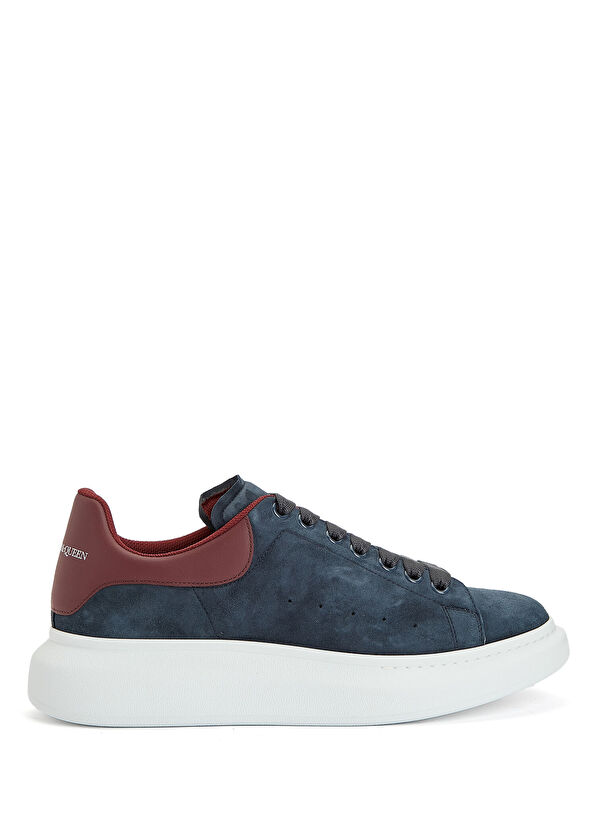 McQueen Oversized Lacivert Erkek Deri Sneaker - 1