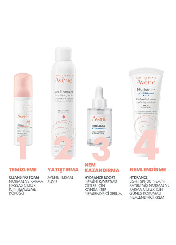 Avene Hydrance UV Legere/Light SPF30 Güneş Korumalı Nemlendirici Yüz Kremi 40 ml - 4