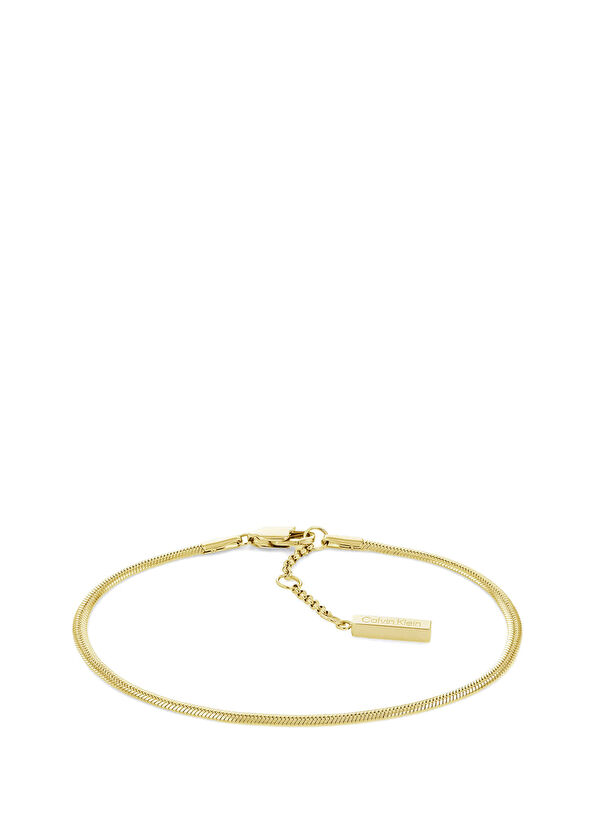 CKJ35700022 Altın Rengi Çelik Unisex Bileklik Seti - Görsel 3