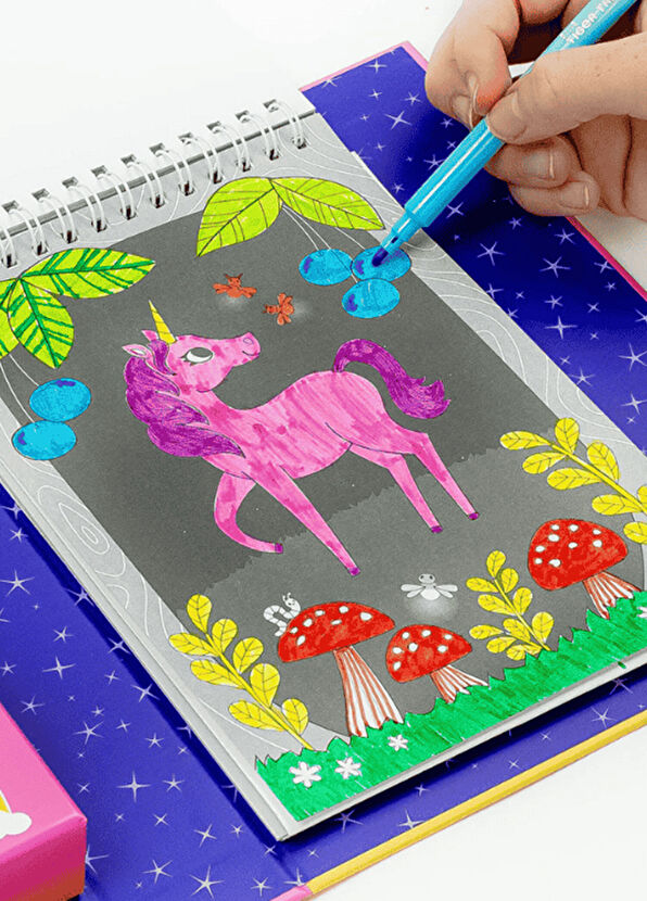Tiger Tribe Unicorn Magic Coloring Set - 3