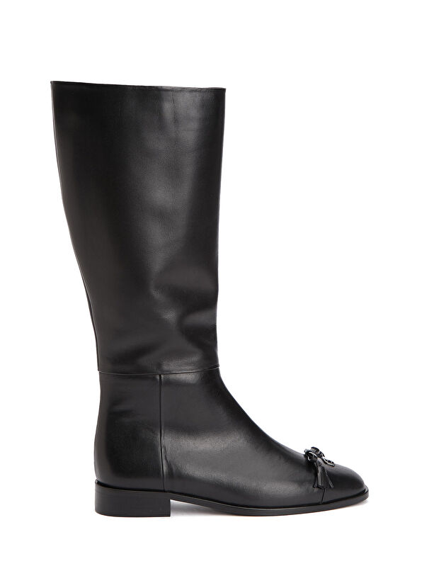 Beymen Club Black Women's Leather Boots - 1