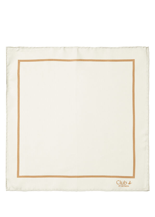 Beymen Club Beyaz İpek Poşet Mendil - 1