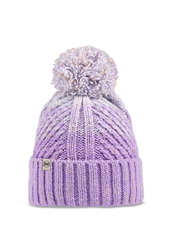 Buff Akna Band Grape Ponponlu Kadın Bere  - 1