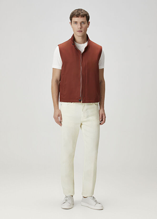 Zegna Motorin Turuncu Yelek - 2