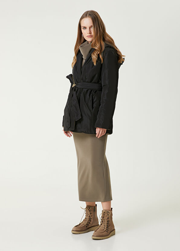 Beymen Club Siyah Çift Taraflı Mont - 3