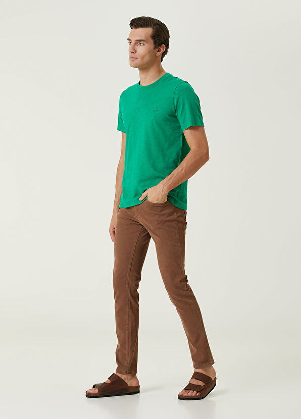 Beymen Club Yeşil Flamlı T-shirt - 3