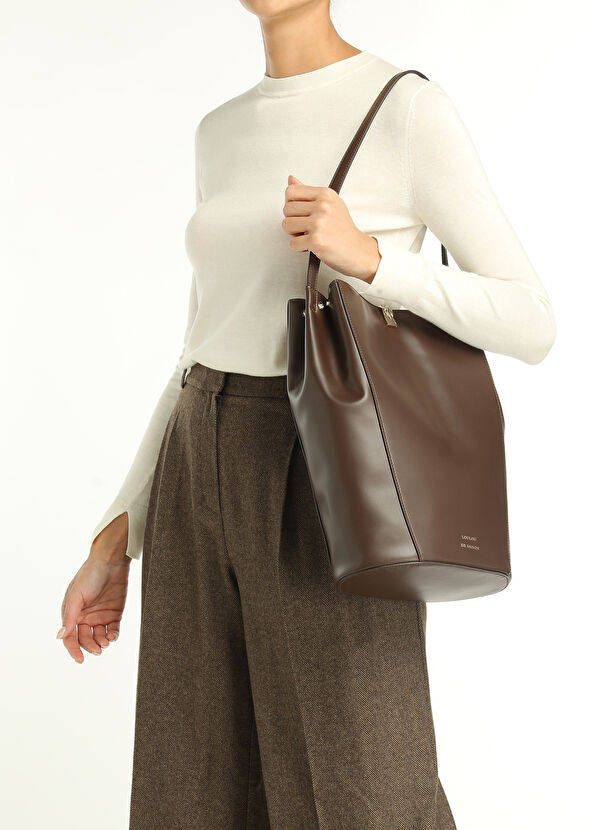 Loulou de Saison Daya Kahverengi Kadın Deri Çanta - 2