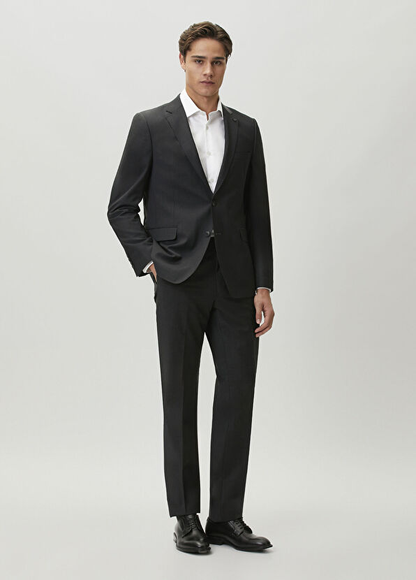 Beymen Club Drop 6 Anthracite Wool Suit - 3