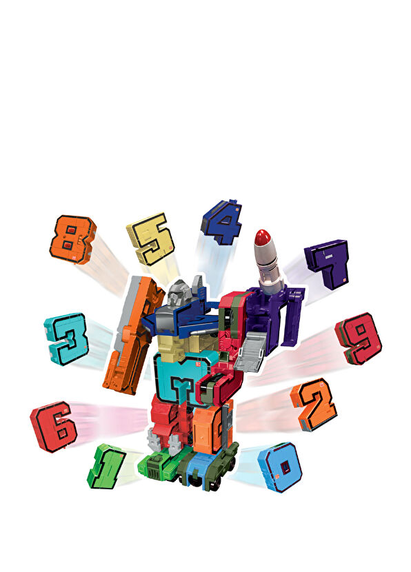 Pocket Morphers Dönüşebilen Numaralar 10'lu Araç Seti - 2